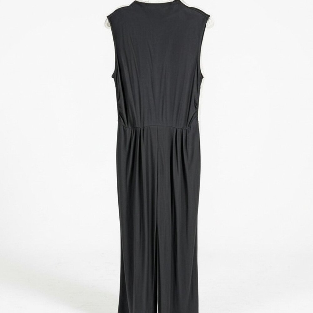 PrettyGarden Ribbed Sleeveless Jumpsuit